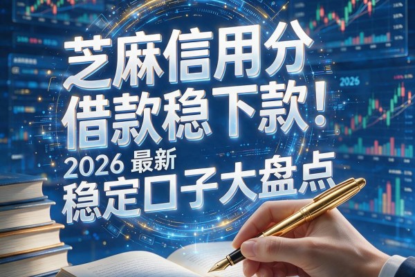 芝麻信用分借款稳下款!2026最新稳定口子大盘点,这5个芝麻分2000也能秒批