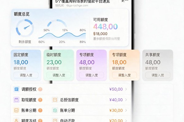手机上快速借钱平台2026应急必看!5个覆盖周转场景的借款平台速览