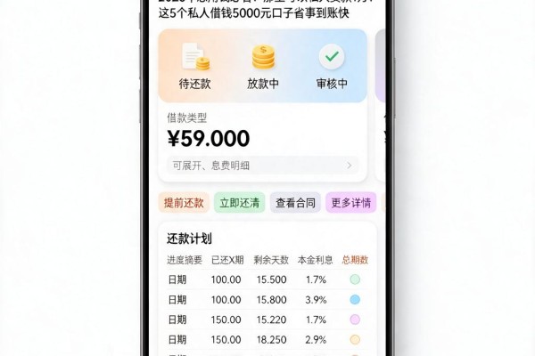 2026年急用钱必看：那里可以私人贷款1万？这5个私人借钱5000元口子省事到账快