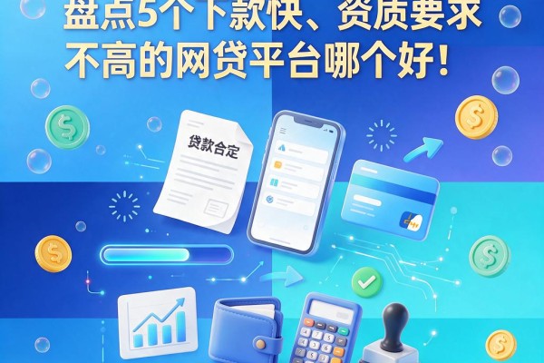 包下2000必看!盘点5个下款快、资质要求不高的网贷平台哪个好