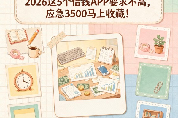 芝麻信用分578也能包下5000?2026这5个借钱APP要求不高,应急3500马上收藏!