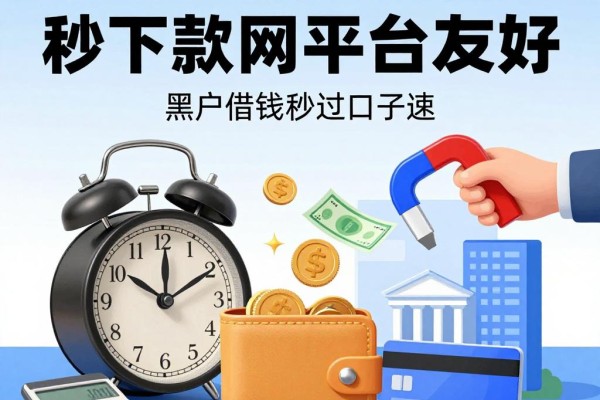 2026黑户必看!这5个秒下款的网贷平台真友好,黑户借钱秒过口子速来