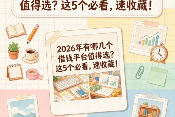2026年有哪几个借钱平台值得选?这5个必看,速收藏!