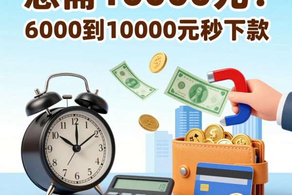 急需10000元?2026朋友圈热传的这几个大额口子,6000到10000元秒下款!