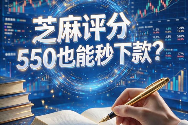 芝麻评分550也能秒下款?这5个专业借款软件,2500元轻松借到!