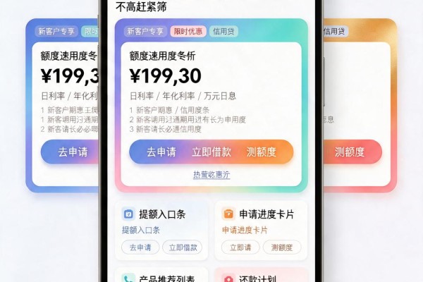 2026速借攻略!这五个1000元借款软件周期长必下的贷款,利率要求不高赶紧筛