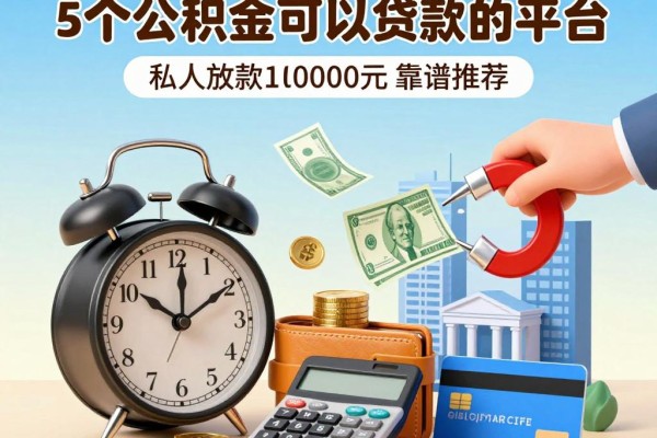 2026年最新盘点:5个用公积金可以贷款的平台,私人放款10000元靠谱推荐