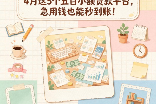 微信借1000元在哪借?4月这5个五百小额贷款平台,急用钱也能秒到账!
