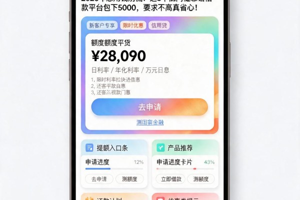 2026年急用钱别慌!这5个低门槛靠谱借款平台包下5000,要求不高真省心