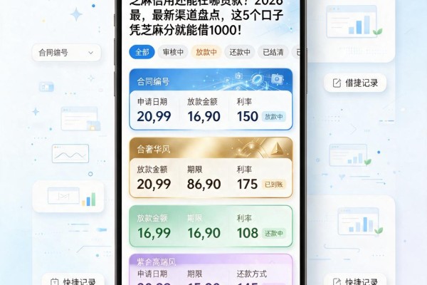 芝麻信用还能在哪贷款?2026最新渠道盘点,这5个口子凭芝麻分就能借1000!
