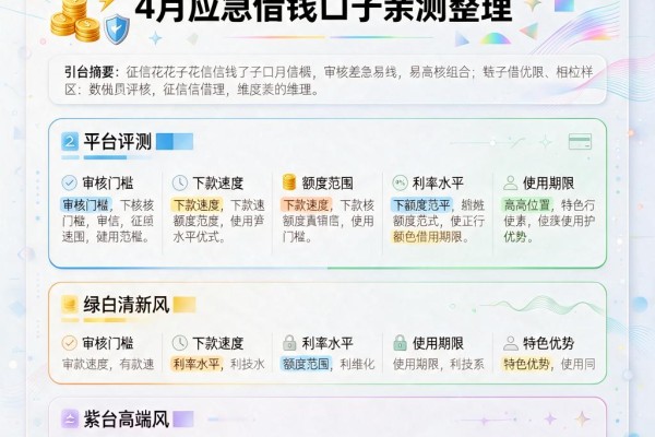 征信花了大数据差急需5000到5万?4月应急借钱口子亲测整理