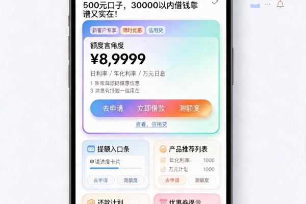 征信有逾期也能秒过!实测这5个500元口子,30000以内借钱靠谱又实在
