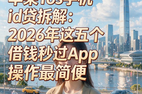 苹果16s手机id贷拆解:2026年这五个借钱秒过App操作最简便
