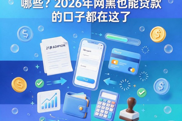 21岁以下借款软件有哪些？2026年网黑也能贷款的口子都在这了
