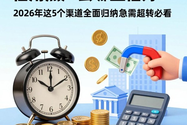 信用黑户去哪里借钱好?2026年这5个渠道全面归纳,急需周转必看!