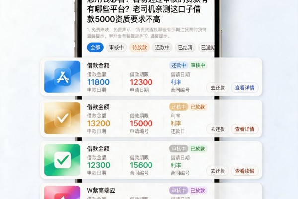 急用钱必看!容易通过审核的贷款有哪些平台?老司机亲测这口子借款5000资质要求不高