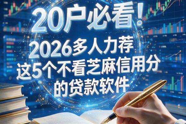 黑户必看!2026多人力荐这5个不看芝麻信用分的贷款软件,借钱稳下