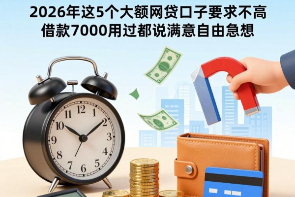 57岁有公积金必看！2026年这5个大额网贷口子要求不高，借款7000用过都说满意