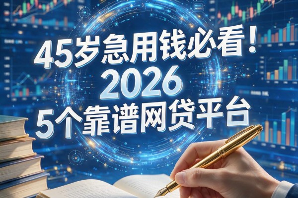 45岁急用钱必看!2026这5个靠谱网贷平台,45岁也能快速下款