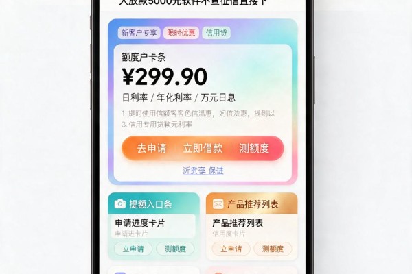 无视黑户的小额贷盘点!2026这5个私人放款5000元软件不查征信直接下
