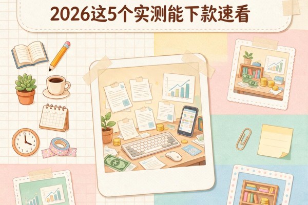 不查征信直接出额度的平台有哪些?2026这5个实测能下款速看