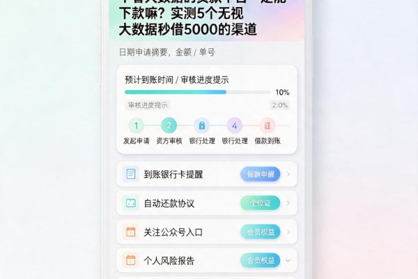 不看大数据的贷款平台一定能下款嘛？实测5个无视大数据秒借5000的渠道