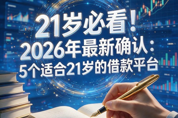 21岁必看!2026年最新确认:5个适合21岁的借款平台,9000元贷款口子申请便捷不麻烦