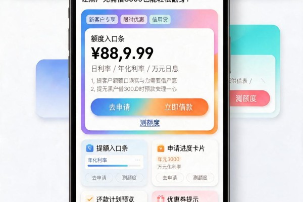 黑户凭实力没必要贷款!5个简便口子让黑户无需借3000也能轻松翻身