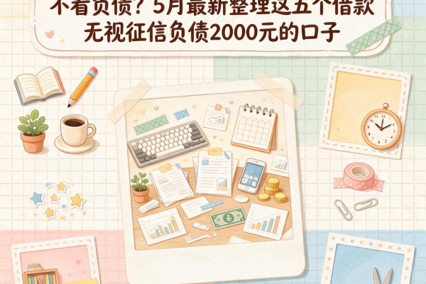 急用钱必看!什么贷款不看征信不看负债?5月最新整理这五个借款无视征信负债2000元的口子
