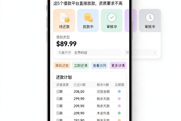 急用钱必看!有什么网贷秒到账的软件?这5个借款平台直接放款,资质要求不高