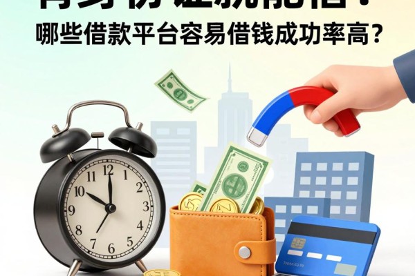 有身份证就能借!哪些借款平台容易借钱成功率高?这5个软件通过率惊人