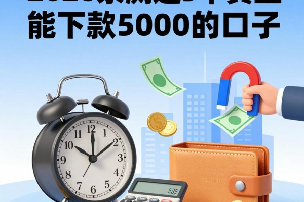 负债逾期必看!2026亲测这5个真正能下款5000的口子,不收费秒到账