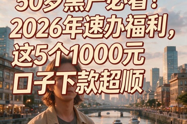 50岁黑户必看!2026年速办福利,这5个1000元口子下款超顺