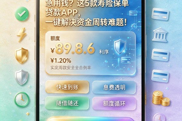 急用钱?这5款寿险保单贷款APP,一键解决资金周转难题!