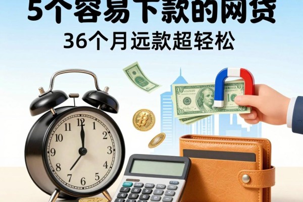 2026必看！5个容易下款的网贷，36个月还款超轻松