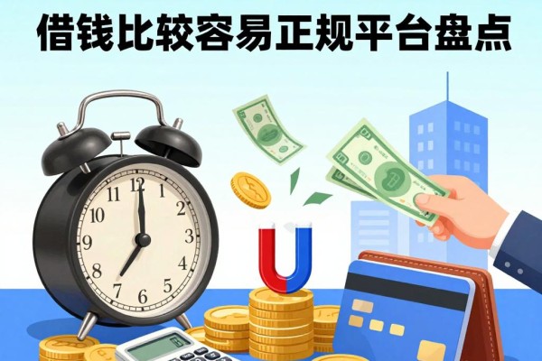 2026年必看！借钱比较容易的正规平台盘点，审核简单通过率高的网贷软件都在这里了
