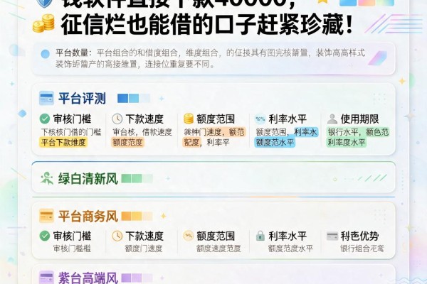 无视一切的风控！这5个借钱软件直接下款40000，征信烂也能借的口子赶紧珍藏