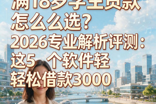 满18岁学生贷款怎么选？2026专业解析评测：这5个软件轻松借款3000