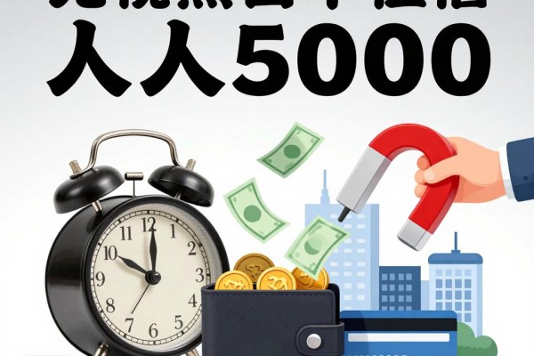 无视黑白,人人5000!2026年这5个征信宽松渠道,借钱3000包下必看