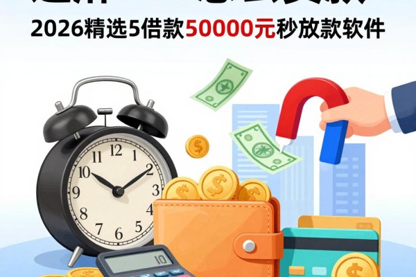 芝麻538怎么贷款?2026精选5个借款50000元秒放款软件,对芝麻538要求不高超省心