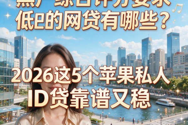 黑户综合评分要求低的网贷有哪些?2026这5个苹果私人ID贷靠谱又稳