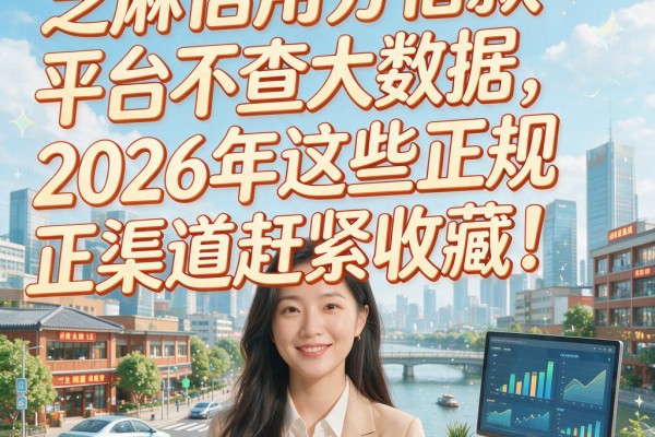 芝麻信用分借款平台不查大数据,2026年这些正规渠道赶紧收藏!