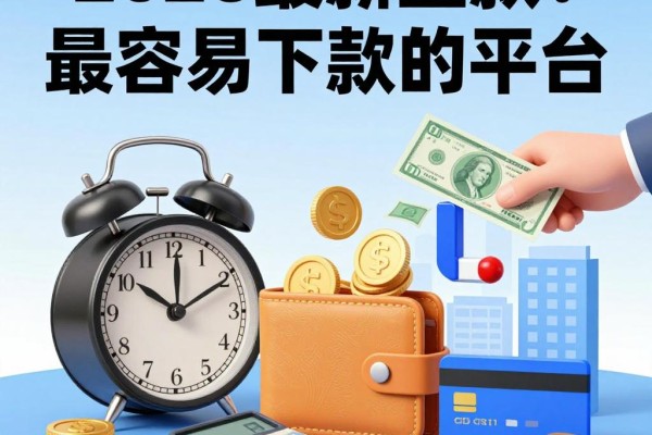 2026最新盘点！这5家手机贷款最容易下款的平台，额度高到账快！