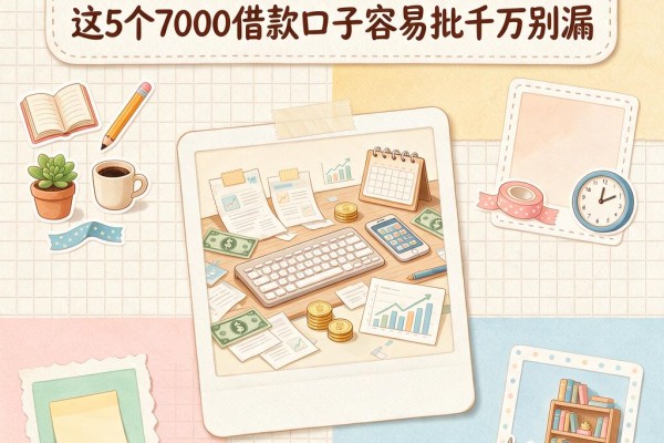 2026年必看!有哪些网贷下款高?这5个7000借款口子容易批千万别漏