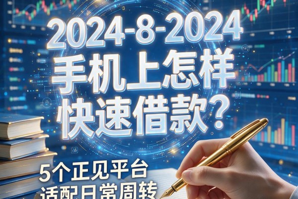 手机上怎样快速借款?5个正规平台适配日常周转,亲测严选!
