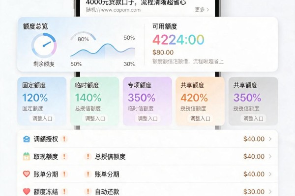 不看征信也能借!5个征信要求低的4000元贷款口子,流程清晰超省心