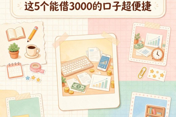大学生能借的贷款软件还有什么?这5个能借3000的口子超便捷