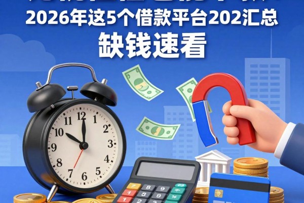无视征信也能下款？2026年这5个借款平台202汇总，缺钱速看！