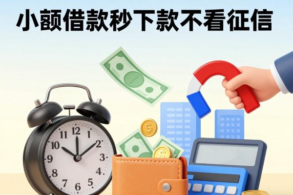 2026急用钱必看!小额借款1000元秒下款不看征信,这5个2000元无视征信的口子速收藏