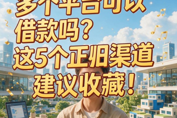 多个平台可以借款吗?这5个正规渠道建议收藏!
